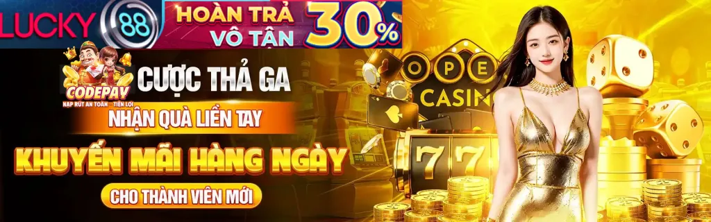 Khuyến Mãi Cá Cược Thể Thao, Sòng Bạc Trực Tuyến và Nổ Hũ tại 88jun